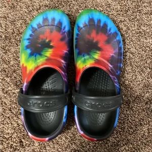 Bistro style Tie Dye unisex Crocs